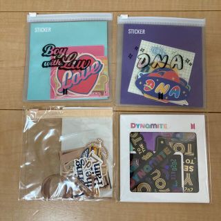 ボウダンショウネンダン(防弾少年団(BTS))の【新品・未使用品】STICKER ステッカー(アイドルグッズ)