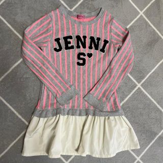 ジェニィ(JENNI)のJENNI ジェニィ 130スウェット ワンピース(ワンピース)