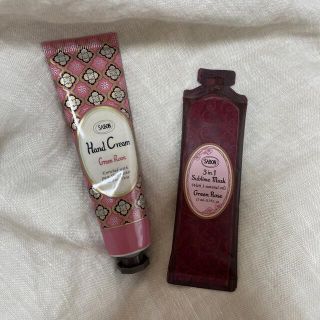 サボン(SABON)のSABON グリーンローズセット(ハンドクリーム)