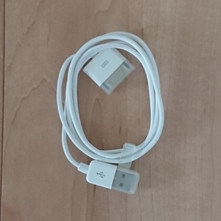 アップル(Apple)のiPod ケーブル(バッテリー/充電器)