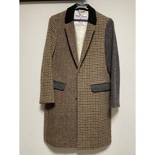 Harris Tweed ウールコート　(チェスターコート)