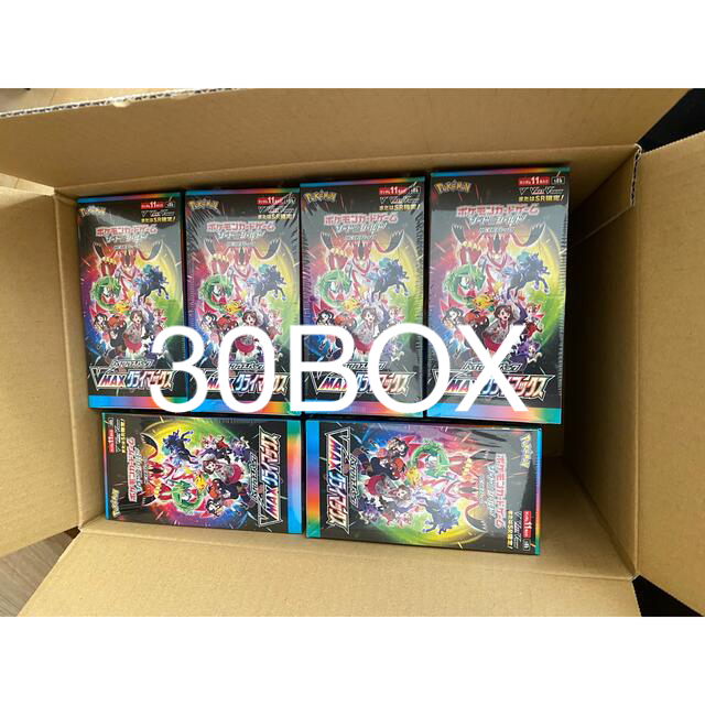 【高額売筋】 【シュリンク付】ポケモンカード VMAXクライマックス 30BOX Box/デッキ/パック 【高額売筋】 【シュリンク付】ポケモンカード VMAXクライマックス 30BOX Box/デッキ/パック