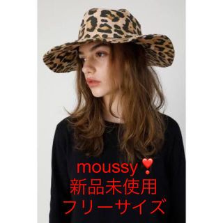 マウジー(moussy)のmoussy レオパード バケットハット(ハット)