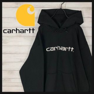 カーハート(carhartt)の【定番モデル】カーハート WIP パーカー センター刺繍ロゴ ビックサイズ 美品(パーカー)