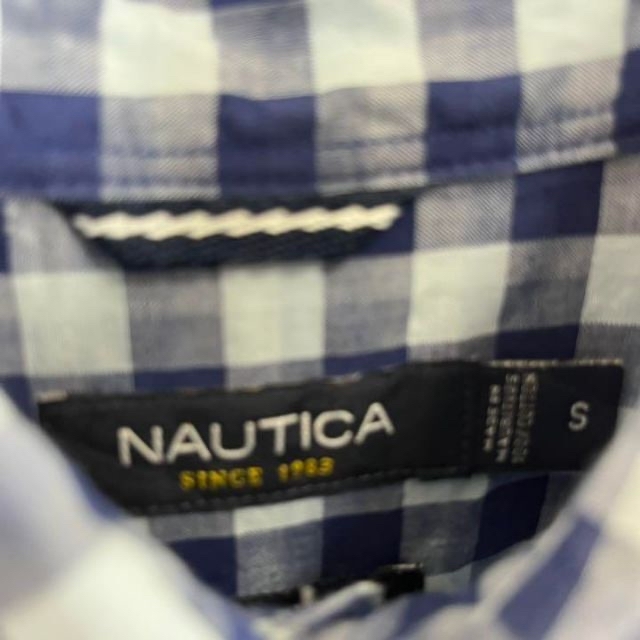 NAUTICA(ノーティカ)のおまとめ2枚NAUTICAノーティカ長袖チェック柄ボタンダウンシャツ サイズSw メンズのトップス(シャツ)の商品写真