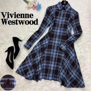 希少♡極美品♡ヴィヴィアンウエストウッド 変形 三角フード チェック