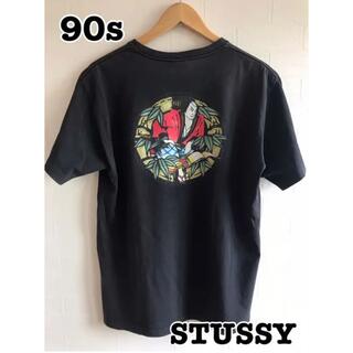 ステューシー(STUSSY)のTシャツ90s USA製 STUSSY 浮世絵 ビンテージ(Tシャツ/カットソー(半袖/袖なし))