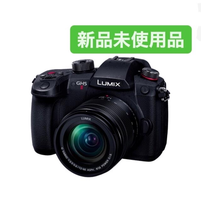 Panasonic(パナソニック)のPanasonic LUMIX ミラーレス一眼カメラ DC-GH5M2M スマホ/家電/カメラのカメラ(ミラーレス一眼)の商品写真
