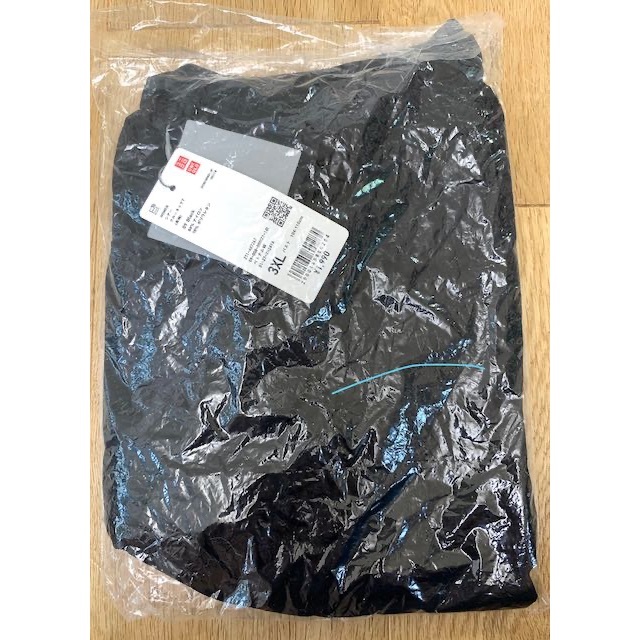 UNIQLO(ユニクロ)のユニクロ マメクロゴウチ mame シアークルーネックTシャツ 3XL ブラック レディースのトップス(カットソー(長袖/七分))の商品写真