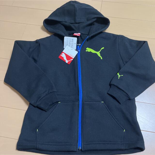 PUMA(プーマ)のプーマー　パーカー　裏起毛　130cm 新品未使用 キッズ/ベビー/マタニティのキッズ服男の子用(90cm~)(ジャケット/上着)の商品写真