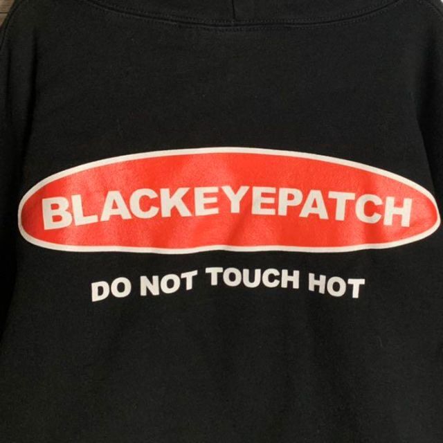 ブラックアイパッチ blackeyepatch ロゴ 美品 パーカー L パーカー