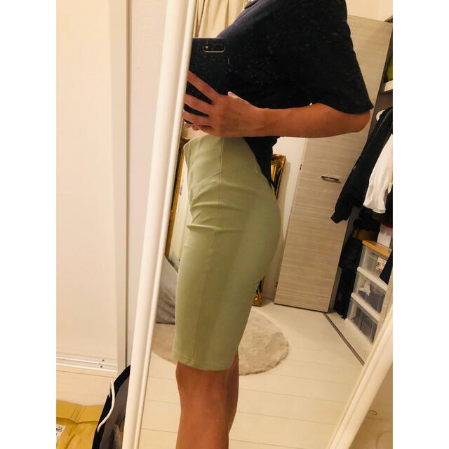 ZARA(ザラ)のZARA Water green bicycle pants レディースのパンツ(バギーパンツ)の商品写真