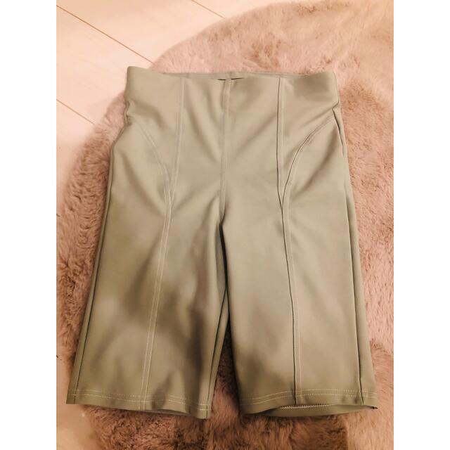 ZARA(ザラ)のZARA Water green bicycle pants レディースのパンツ(バギーパンツ)の商品写真