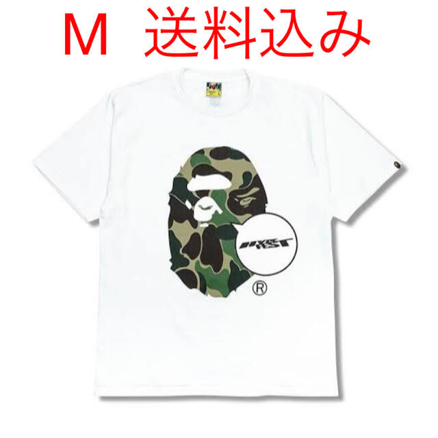 APE BAPE KAWS HEADS SHOW tシャツ L 2003年　白