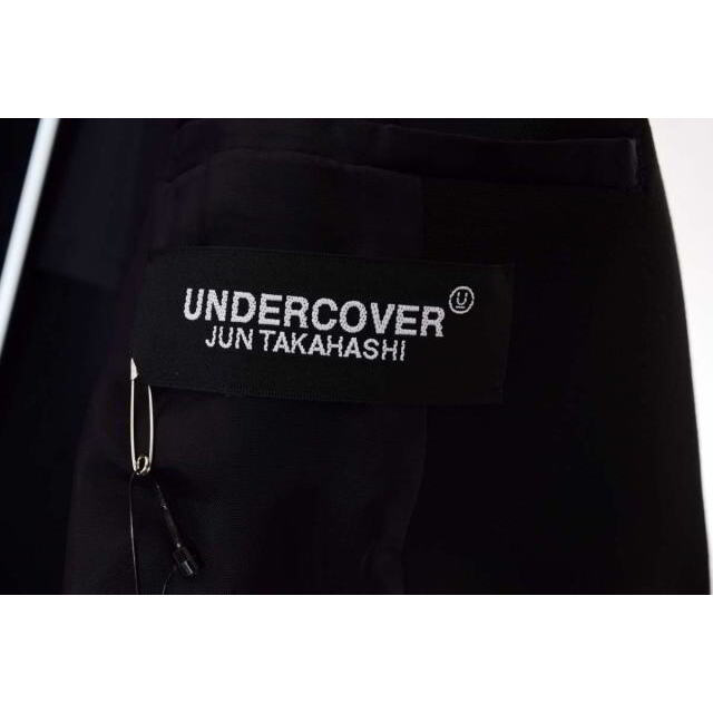 UNDERCOVER - UNDERCOVER 袖レース ウール オーバー コートの UNDERCOVER - UNDERCOVER 袖レース ウール オーバー コートの