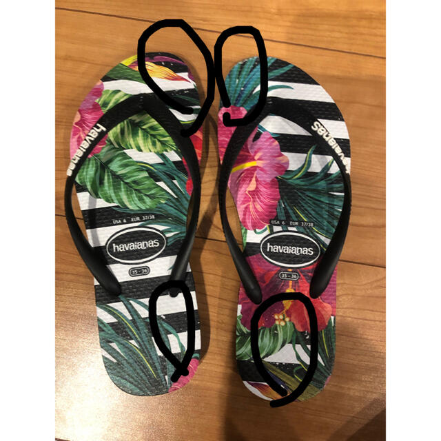 havaianas(ハワイアナス)のhavaianas 35-36  レディースの靴/シューズ(ビーチサンダル)の商品写真