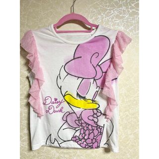 デイジーダック(デイジーダック)のディズニーストア　デイジー　Tシャツ【難あり】Disney デイジーダック(Tシャツ(半袖/袖なし))