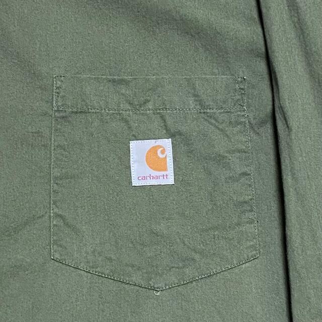 carhartt(カーハート)の90s 古着 カーハート コーデュロイ シャツワンピ ビッグシルエット ゆるだぼ メンズのトップス(シャツ)の商品写真