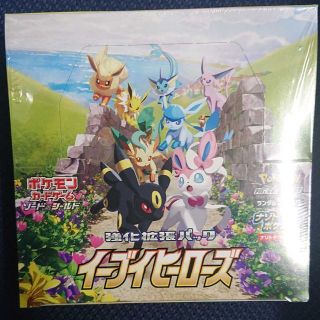 ポケモン(ポケモン)の新品未開封 ポケモンカード イーブイヒーローズ 1BOX(Box/デッキ/パック)