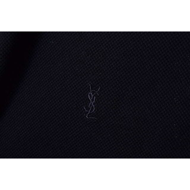 Saint Laurent(サンローラン)のSaint Laurent Paris YSLロゴ刺繍 鹿の子ポロシャツ メンズのトップス(ポロシャツ)の商品写真