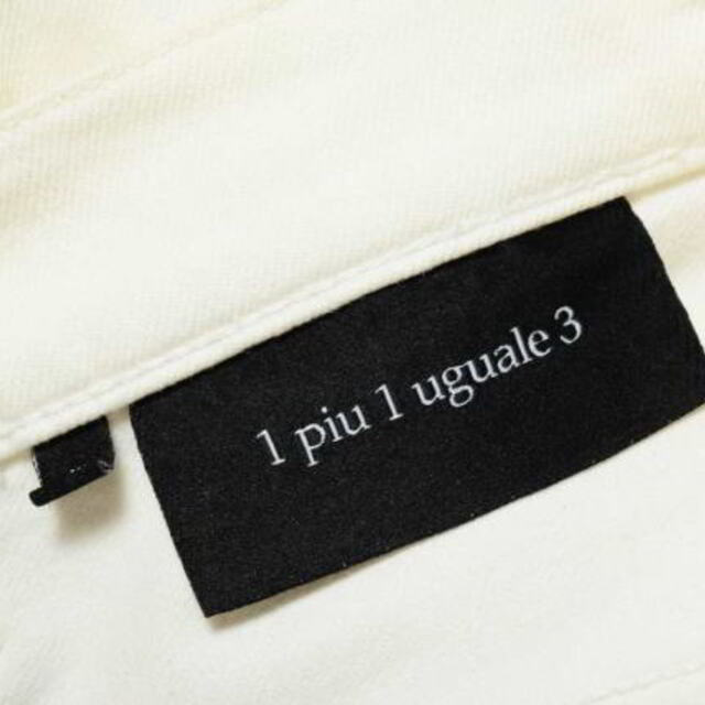 1piu1uguale3(ウノピゥウノウグァーレトレ)の1 piu 1 uguale 3 ストレッチ ダメージ加工 デニム メンズのパンツ(デニム/ジーンズ)の商品写真