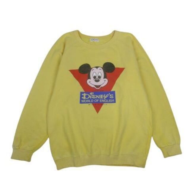 Disney(ディズニー)の希少 FIREND MICKEY ヴィンテージ ミッキー スウェット トレーナー メンズのトップス(スウェット)の商品写真