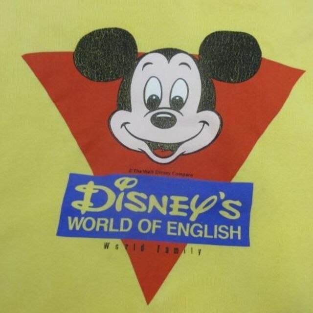 Disney(ディズニー)の希少 FIREND MICKEY ヴィンテージ ミッキー スウェット トレーナー メンズのトップス(スウェット)の商品写真