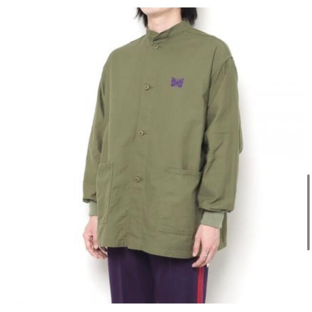 ロシアの行動 NEEDLES S.C. Army Shirt - Back Sateen www