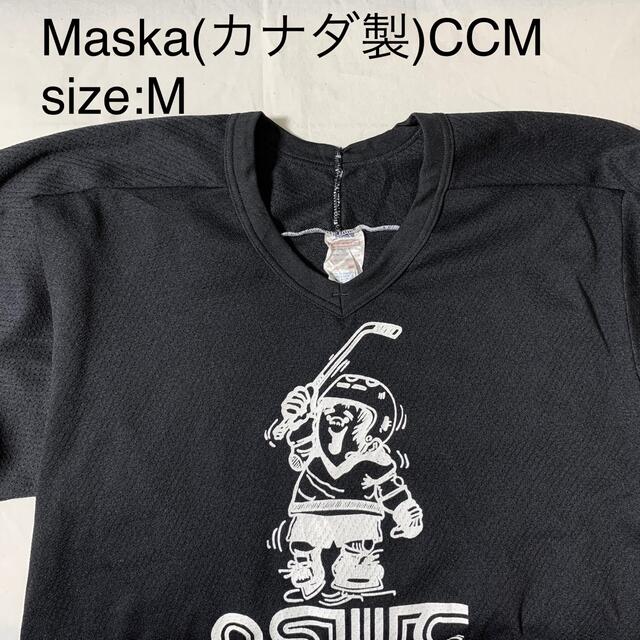 Maskaビンテージアスレチックメッシュシャツ(カナダ製)CCMのサムネイル