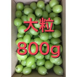 大粒シャインマスカット　800g 産地直送　山梨　数量限定(フルーツ)