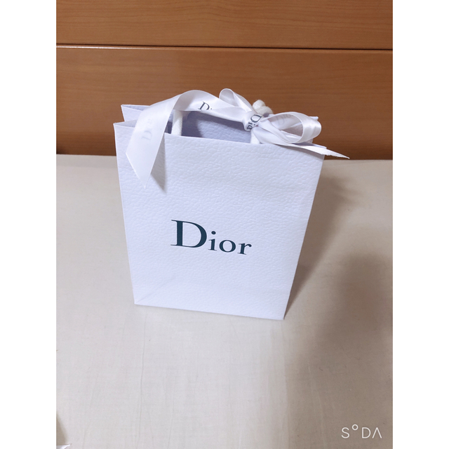 Christian Dior(クリスチャンディオール)のDior ディオール ショップ袋　シャネル　ショップ袋　3枚セット レディースのバッグ(ショップ袋)の商品写真