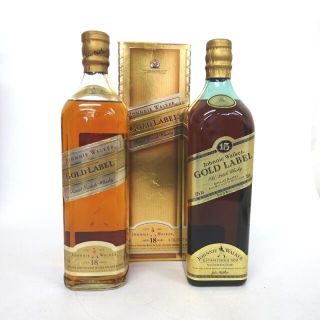 未開封★Johnny Walker【ジョニーウォーカー】 2本セット 750ml 箱付【中古】(ブランデー)