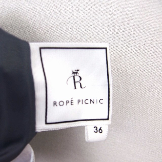 Rope' Picnic(ロペピクニック)のロペピクニック ROPE Picnic Aライン スカート 膝下 千鳥格子 柄 レディースのスカート(ロングスカート)の商品写真