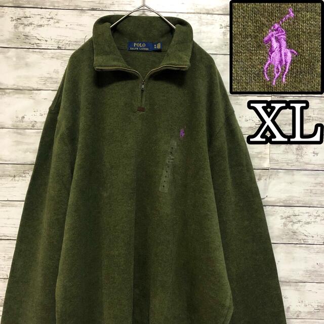 POLO RALPH LAUREN - 新品 ラルフローレン XL スウェット ハーフジップ