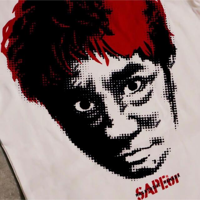 Tシャツ/カットソー(半袖/袖なし)SAPEur MASATOSHI HAMADA サプール 浜田Tシャツ XL