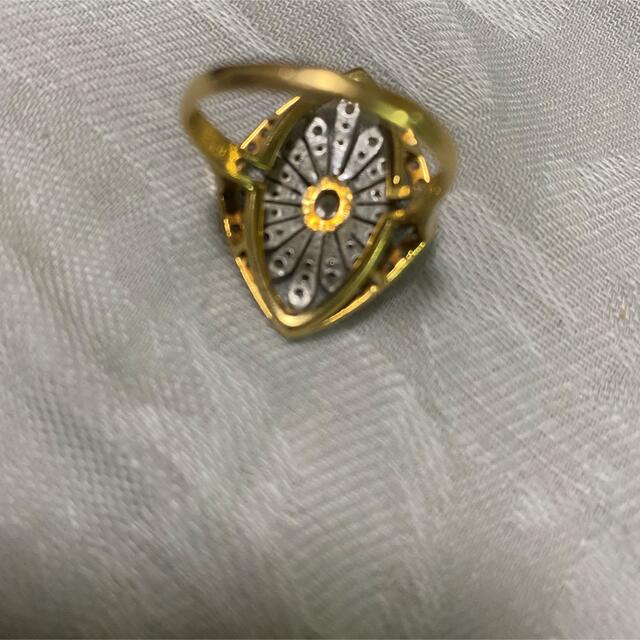 K18 ダイヤモンドリング 0.98ct