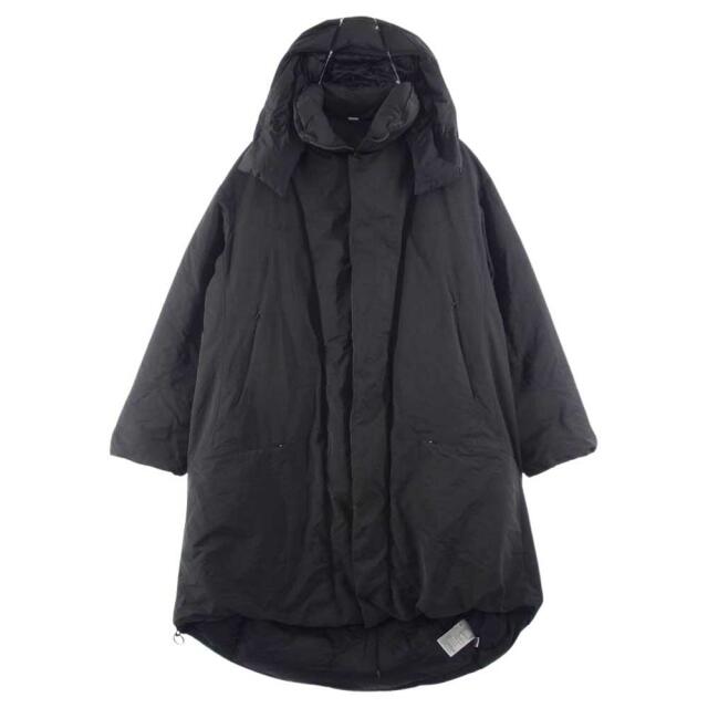 S肩幅Yohji Yamamoto ヨウジヤマモト ジャケット Y-3 ワイスリー HB3335 M CH2 SUEDED POLY DOWN JACKET ダウン コート ブラック系 S