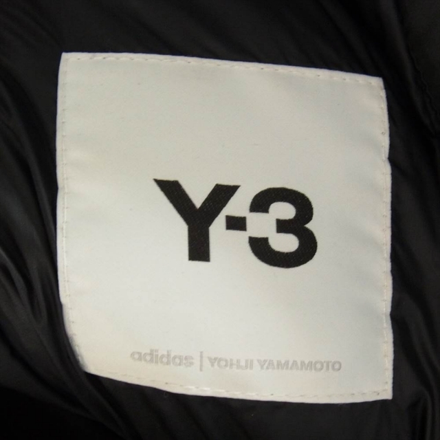 Yohji Yamamoto(ヨウジヤマモト)のYohji Yamamoto ヨウジヤマモト ジャケット Y-3 ワイスリー HB3335 M CH2 SUEDED POLY DOWN JACKET ダウン コート ブラック系 S【中古】 メンズのジャケット/アウター(その他)の商品写真