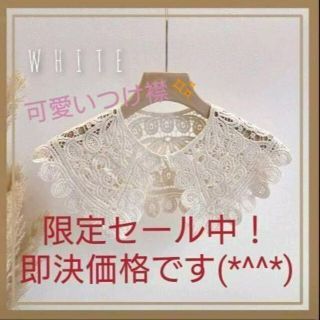 【P専用】可愛いつけ襟✨ホワイト＆ブラック(その他)