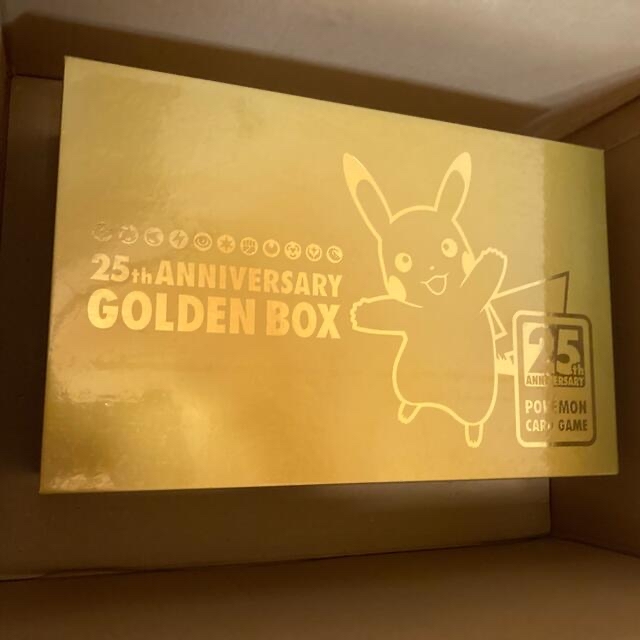 新品未開封 ポケモンカードゲーム25th ソード&シールド ゴールデンボックス