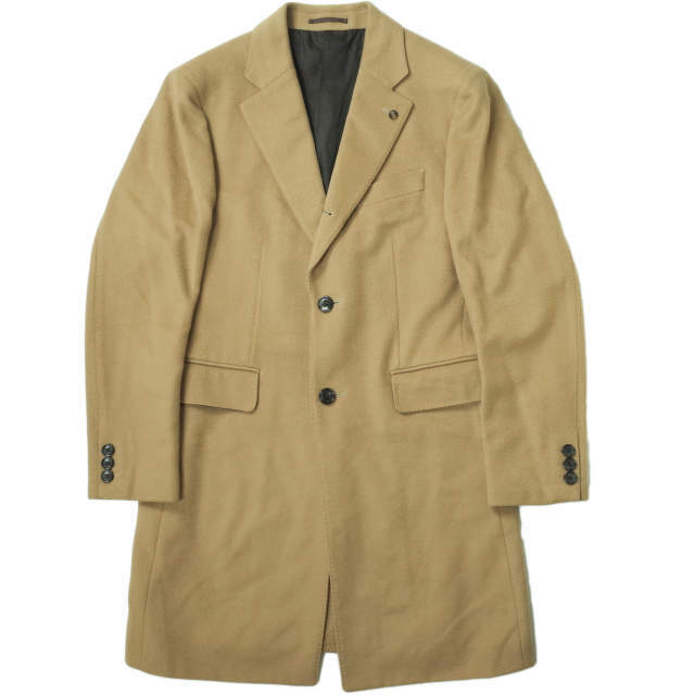 TAKEO KIKUCHI タケオキクチ PIACENZA製 Wool Cashmere Chester Coat