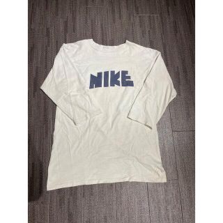 ナイキ(NIKE)の70s ゴツナイキ　クールネックフットボールT(Tシャツ/カットソー(七分/長袖))