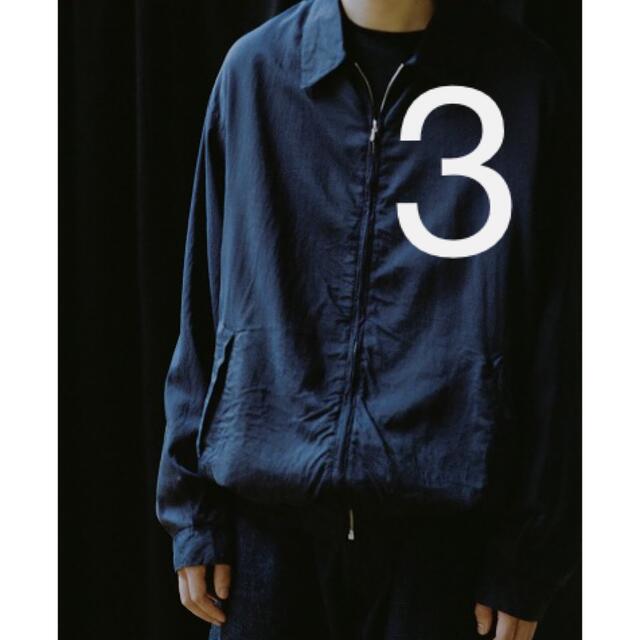 comoli コモリ　シルクスイングトップ　3 22aw