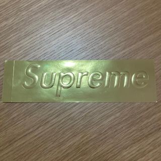 シュプリーム(Supreme)のsupreme ゴールド ステッカー(その他)