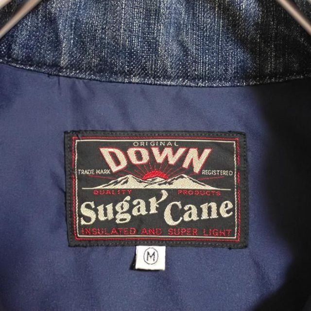 美品 シュガーケーン SUGAR CANE ダウンベスト デニム M サイズ