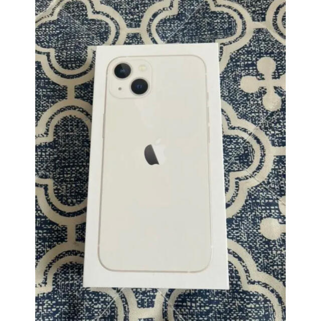 最新情報 iPhone - 【新品未開封】iPhone13 256GB スターライト SIM