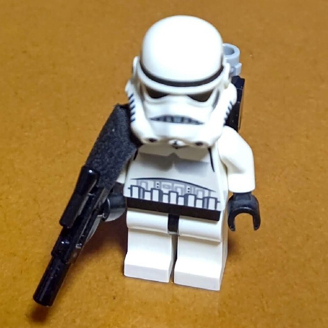 Lego - ゴ☆SW サンドトルーパー 肩章・ブラスターライフル付 美品 激