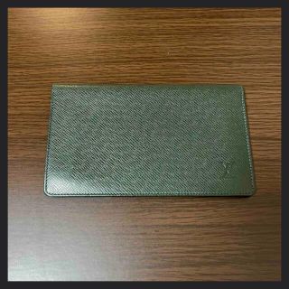 ヴィトン(LOUIS VUITTON) 手帳(メンズ)(グリーン・カーキ/緑色系)の
