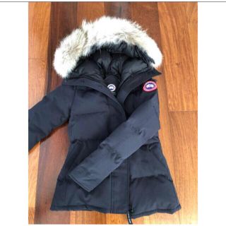 CANADA GOOSE - ホアたん様⭐︎美品正規品 カナダグースサイズxs アカウント ネイビー カナダグース シャーロットXS ダウンジャケット
