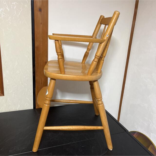 コスガ ベビーチェア ナチュラル 状態良い 最安値✨-